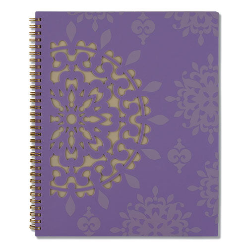 Vienna Weekly/monthly Appointment Book, Geometric Artwork, 11 X 8.5, Purple/tan Cover, 12-month (jan To Dec): 2026
