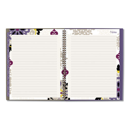 Vienna Weekly/monthly Appointment Book, Geometric Artwork, 11 X 8.5, Purple/tan Cover, 12-month (jan To Dec): 2026