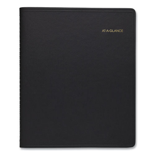 Monthly Planner, 8.75 X 7, Black Cover, 12-month (jan To Dec): 2026