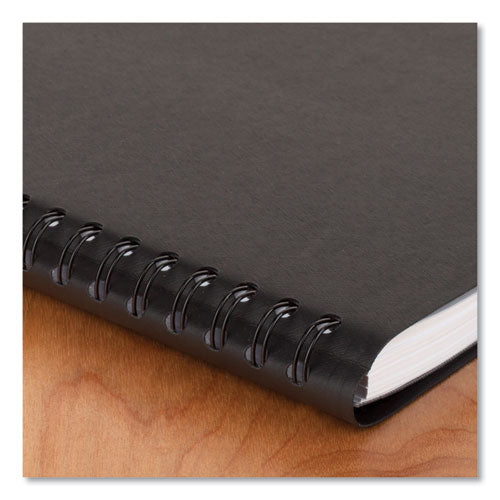 24-hour Daily Appointment Book, 11 X 8.5, Black Cover, 12-month (jan To Dec): 2026