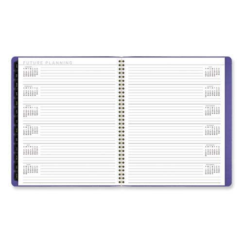 Contemporary Monthly Planner, 11.38 X 9.63, Purple Cover, 12-month (jan To Dec): 2026
