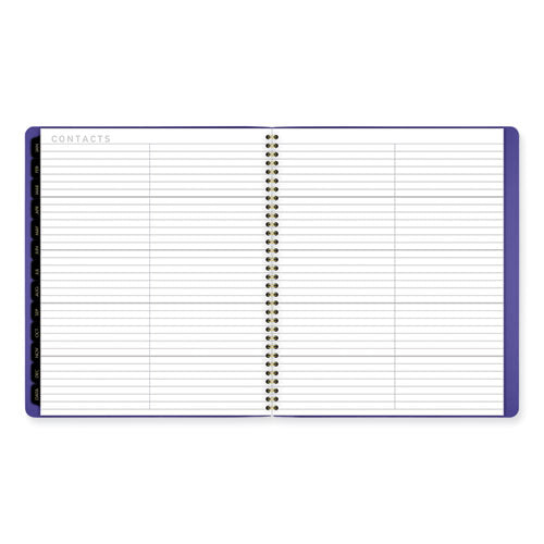 Contemporary Monthly Planner, 11.38 X 9.63, Purple Cover, 12-month (jan To Dec): 2026