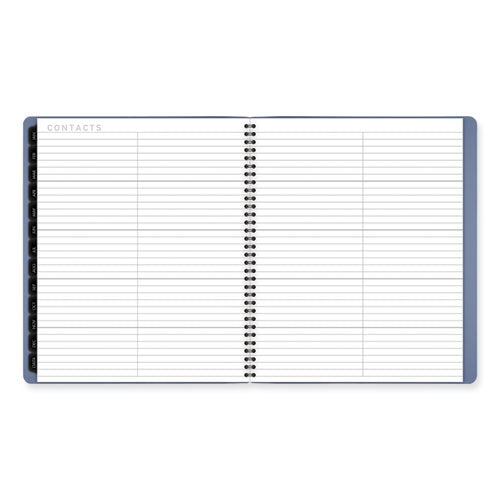 Contemporary Monthly Planner, 11.38 X 9.63, Blue Cover, 12-month (jan To Dec): 2026