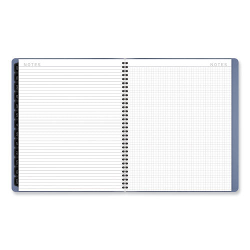 Contemporary Monthly Planner, 11.38 X 9.63, Blue Cover, 12-month (jan To Dec): 2026