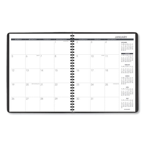 Monthly Planner, 11 X 9, Navy Cover, 15-month: Jan 2026 To Mar 2027
