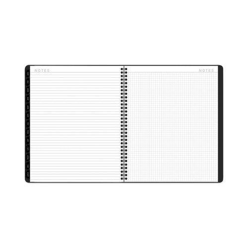 Contemporary Lite Monthly Planner, 11 X 9, Black Cover, 12-month (jan To Dec): 2026