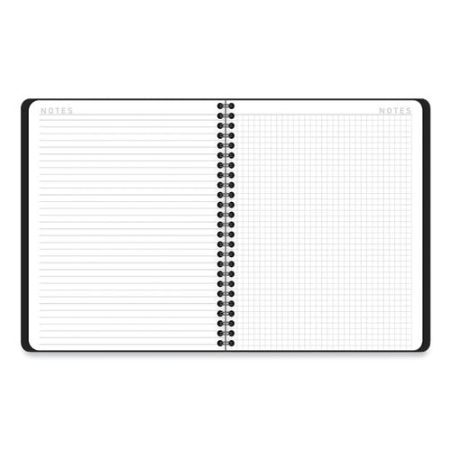 Contempo Lite Academic Year Weekly/monthly Planner, 8.75 X 7.87, Black Cover, 12-month (july To June): 2025 To 2026