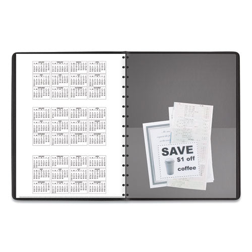 Four-person Group Daily Appointment Book, 11 X 8, Black Cover, 12-month (jan To Dec): 2026