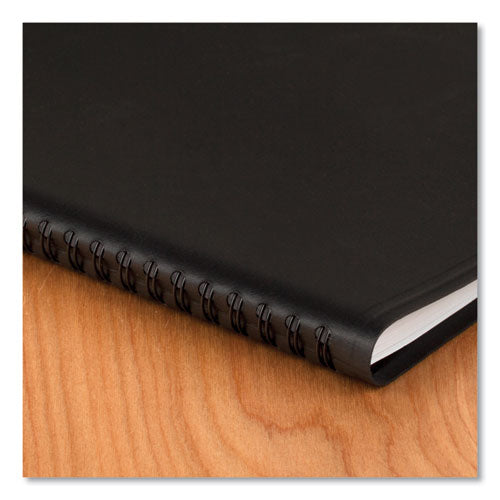 800 Range Weekly/monthly Appointment Book, 11 X 8.25, Black Cover, 12-month (jan To Dec): 2026