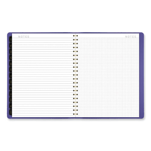 Contemporary Weekly/monthly Planner, 11.38 X 9, Purple Cover, 12-month (jan To Dec): 2026