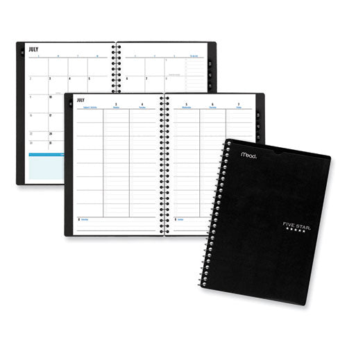 Academic Year Customizable Student Weekly/monthly Planner, 8.5 X 6.75, 12-month (july To June): 2025 To 2026