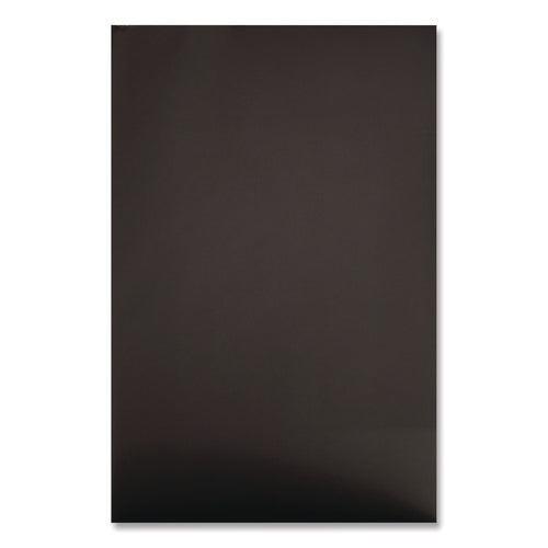 Premium Foam Display Board, Cfc-free Polystyrene, 24 X 36, Black Surface And Core, 12/carton
