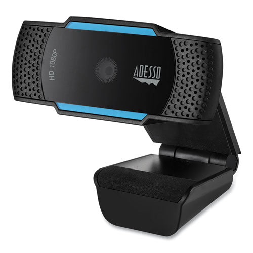 Cybertrack H5 1080p Hd Usb Autofocus Webcam With Microphone, 1920 Pixels X 1080 Pixels, 2 Mpixels, Black