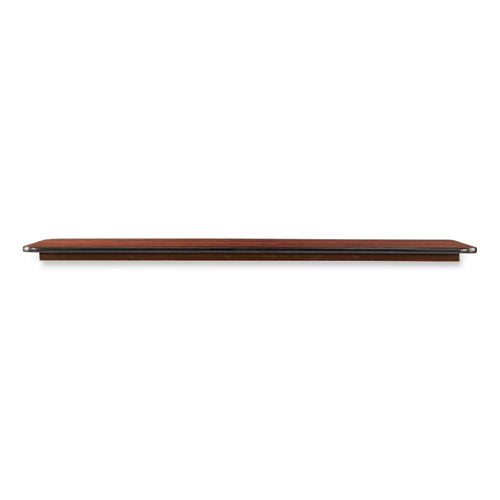 Wood Folding Table, Rectangular, 59.88w X 17.75d X 29.13h, Mahogany