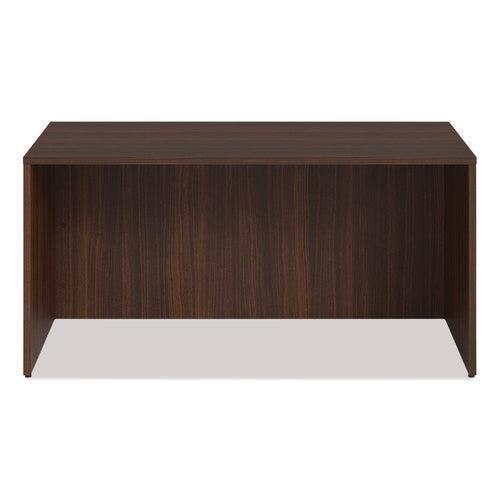 Alera Seville Series Desk Shell, 60" X 30" X 29", Mahogany
