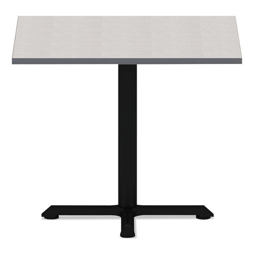 Reversible Laminate Table Top, Square, 35.38w X 35.38d, White/gray