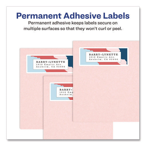 Shipping Labels With Paper Receipt Bulk Pack, Inkjet/laser Printers, 5.06 X 7.63, White, 100/box