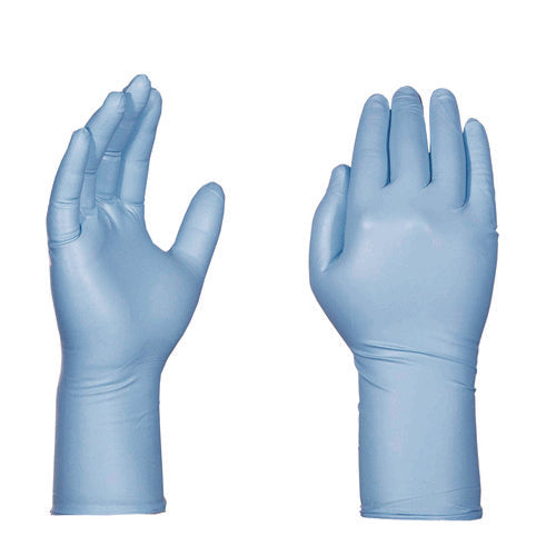 Blue Nitrile Exam Gloves, Powder-free, Large, 8 Mil Thick, 11.6" Long, Blue, 50/box, 10 Boxes/carton