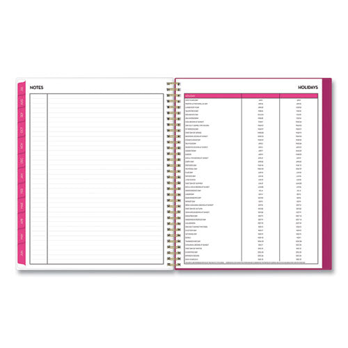 Mahalo Academic Year Create-your-own Cover Weekly/monthly Planner, Floral Artwork, 11 X 8.5, 12-month (july-june): 2025-2026