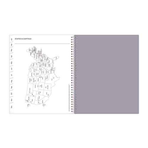 Laila Create-your-own Cover Weekly/monthly Planner, Wildflower Artwork, 11 X 8.5, Purple/blue/pink, 12-month (jan-dec): 2026