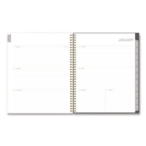 Kelly Ventura Midnight Garden Weekly/monthly Planner, Floral Artwork, 11 X 8.5, Multicolor Cover, 12-month (jan To Dec): 2026