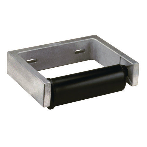 Toilet Tissue Dispenser For Single Roll, 6.5 X 4 X 1, Gray