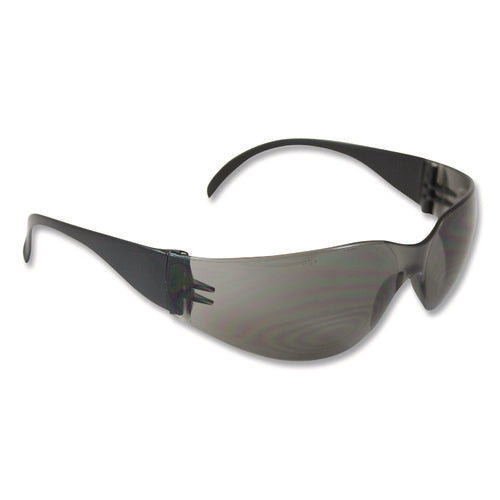 Zenon Z12 Rimless Indoor/outdoor Optical Eyewear, Scratch-resistant, Gray Lens, Black Frame