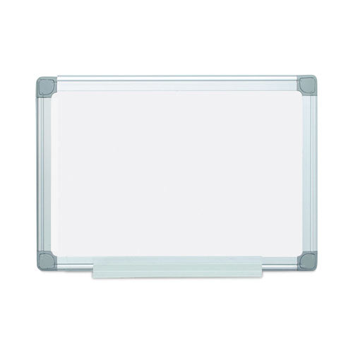 Earth Silver Easy Clean Dry Erase Boards, 24" X 18", White Surface, Satin Aluminum Frame