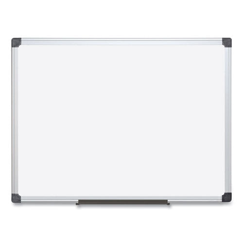 Value Lacquered Steel Magnetic Dry Erase Board, 18" X 24", White Surface, Satin Aluminum Frame