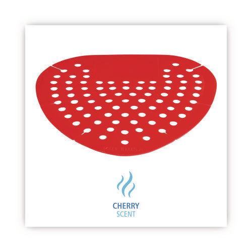 Deodorizing Urinal Screen, Cherry Scent, Red, 3.5 Oz, Dozen