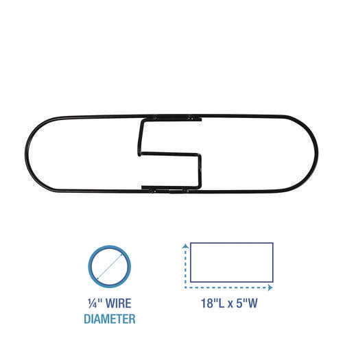 Clip-on Dust Mop Frame, 18w X 5d, Zinc Plated