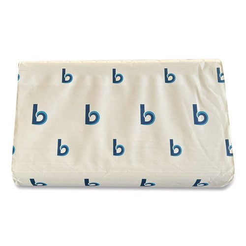 Structured Multifold Towels, 1-ply, 9 X 9.5, White, 250/pack, 16 Packs/carton