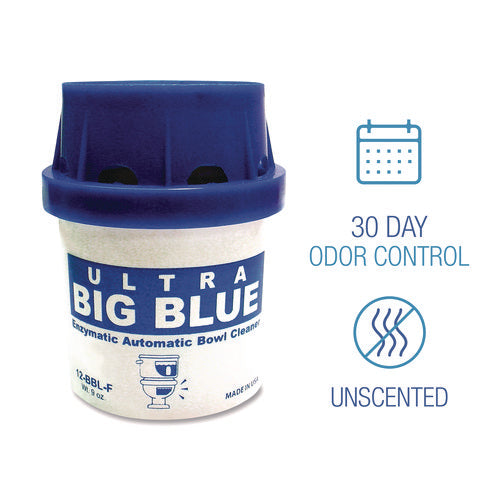 In-tank Blue Automatic Toilet Bowl Cleaner, Unscented, 9 Oz, 12/box