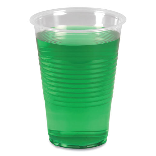 Translucent Plastic Cold Cups, 14 Oz, 50/sleeve, 20 Sleeves/carton