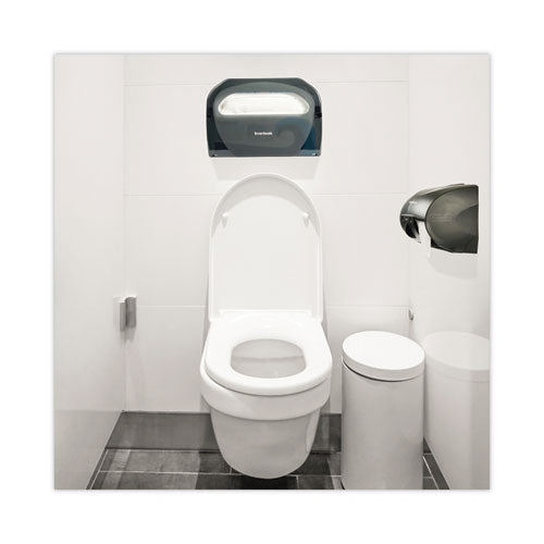 Toilet Seat Cover Dispenser, 17.25 X 3.13 X 11.75, Smoke