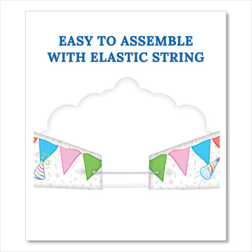 Student Crown, Birthday, 14.5 X 5.13, Assorted Colors, 30/pack