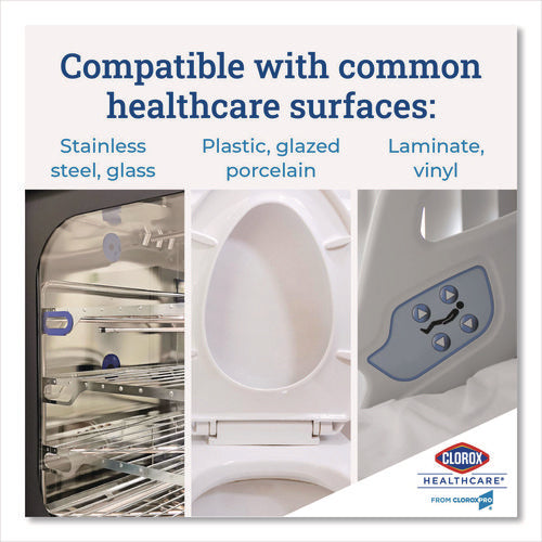 Bleach Germicidal Wipes, 1-ply, 6 X 5, Unscented, White, 150/canister