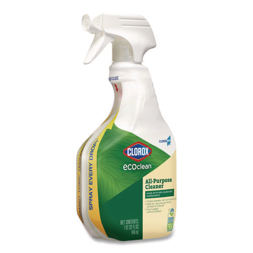 Clorox Pro Ecoclean All-purpose Cleaner, Unscented, 32 Oz Spray Bottle, 9/carton
