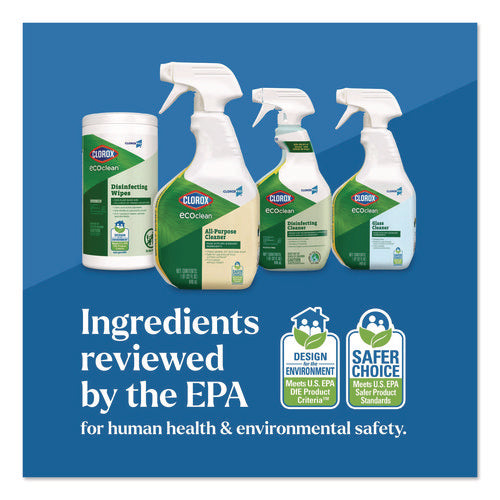 Clorox Pro Ecoclean Multipurpose Cleaner, Unscented, 32 Oz Spray Bottle