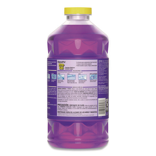 Cloroxpro Multi-surface Cleaner Concentrated, Lavender Clean Scent, 80 Oz Bottle, 3/carton