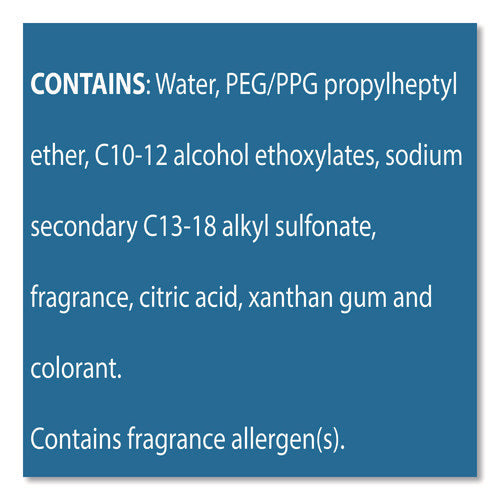 Cloroxpro Multi-surface Cleaner Concentrated, Sparkling Wave Scent, 80 Oz Bottle, 3/carton