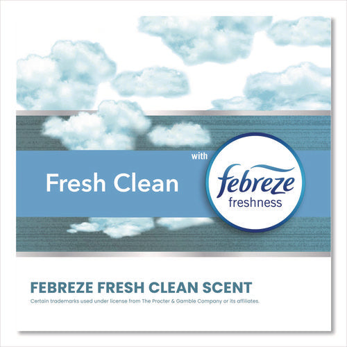 Forceflex Maxstrength Tall Kitchen Drawstring Trash Bags, 13 Gal, Fresh Clean Scent, 24 X 28, White, 34/box, 6 Boxes/carton