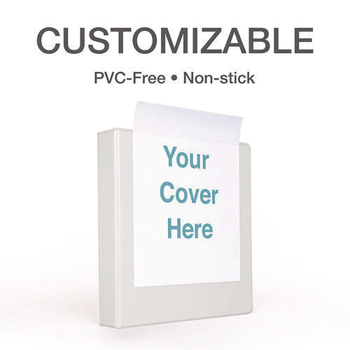 Premier Easy Open Clearvue Locking Slant-d Ring Binder, 3 Rings, 2" Capacity, 11 X 8.5, White