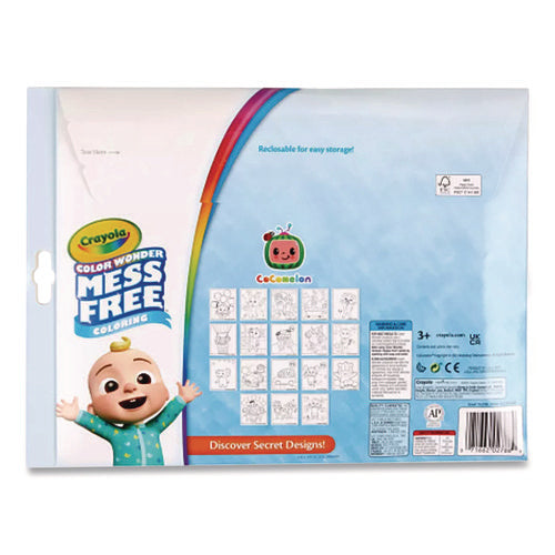 Cocomelon Color Wonder Kit, Includes Five Markers, Ages 3 And Up, 18 Pages