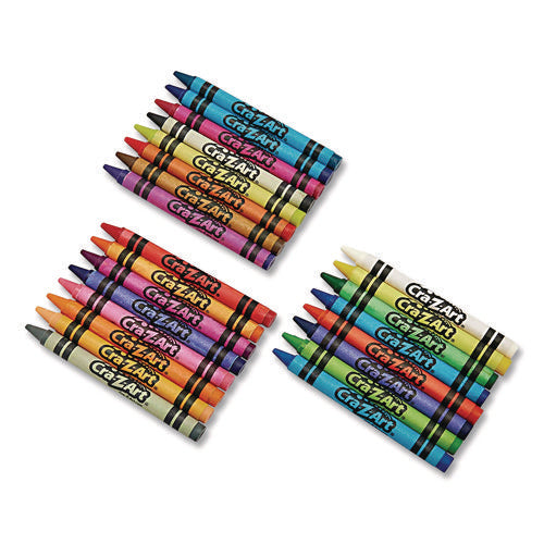 Washable Crayons, Assorted, 24/pack