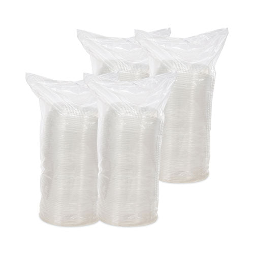 Dome Covers, For 10" Disposable Plates, Clear, Plastic, 500/carton