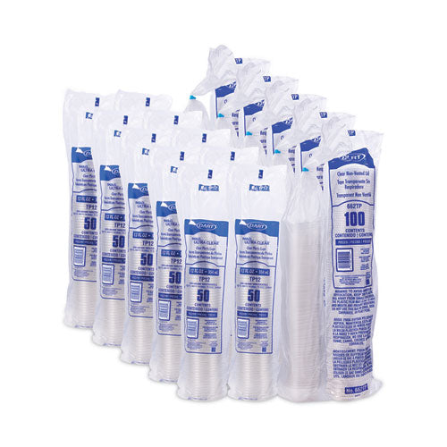 Clear Pet Grab N Go Kit Combo With Insert, 12 Oz, Plastic, Clear, 500/carton