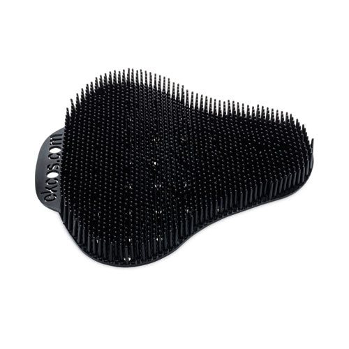 Ekcoscreen Urinal Screens, Mint Scent, Black, 12/carton