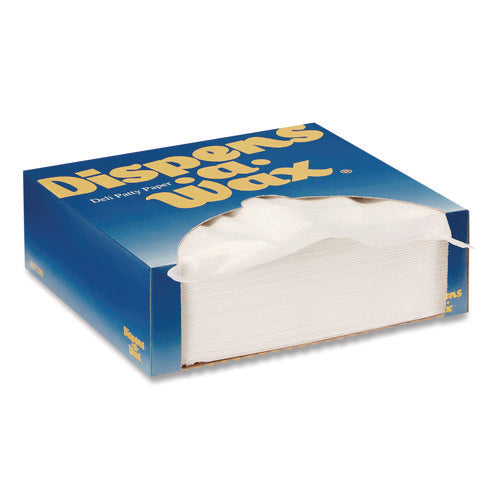 Dispens-a-wax Waxed Deli Patty Paper, 6 X 6, 1,000/box, 10 Boxes/carton