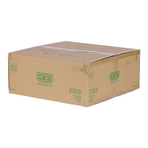 Greenstripe Cold Cup Dome Lids, With Hole, Fits 9 Oz To 24 Oz Cold Cups, Plastic, Clear, 100/pack, 10 Packs/carton